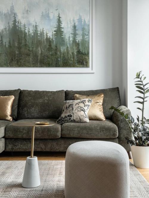 Натуральность и графика: как оформить интерьер без помпезности. 05