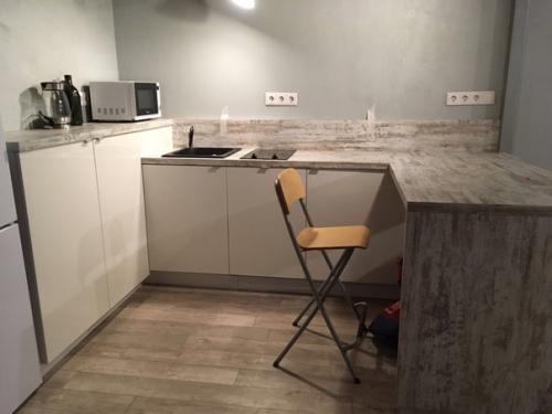 Двухуровневая квартира - студия. 01