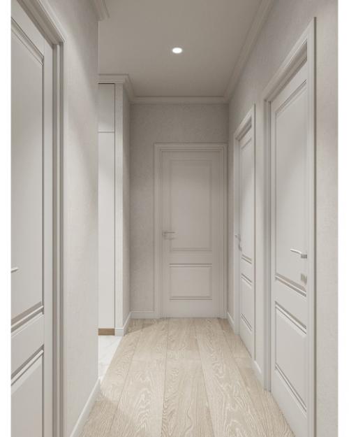 Дизайн проект кухни и прихожей в угловой двушке. 06