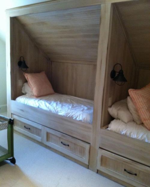 Как практично организовать помещение на мансардном этаже.