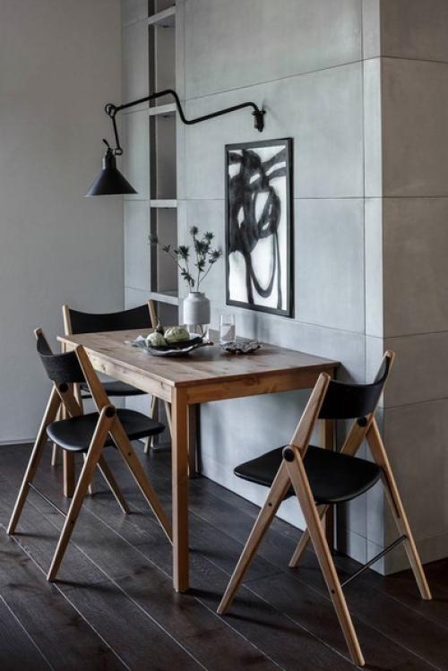 Прежде всего, лофт поражает своей простотой и лаконичностью, не упуская из виду элегантность и уют. 02