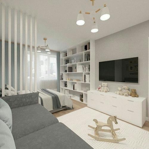 Какие бывают решения для однокомнатной квартиры. 06