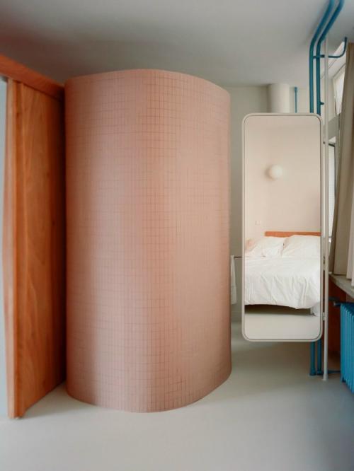 Модернистская квартира в доме Ле корбюзье. 06