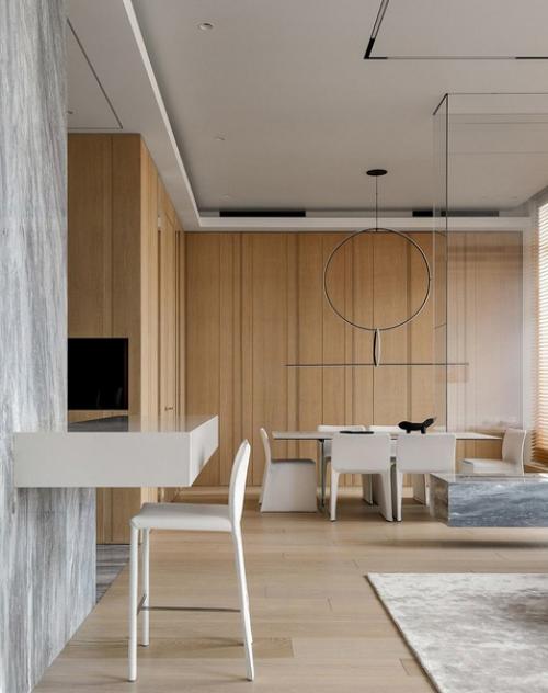 Я стараюсь оформлять свои пространства согласно идеям минимализма и чистоты. 02