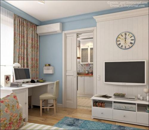 Дизайн - проект однокомнатной квартиры. 02