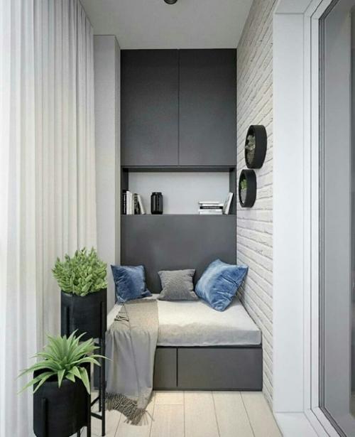 Как обустроить уютный балкон. 08