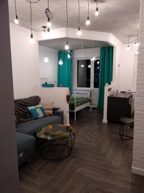 Моя импровизация ремонт в новостройке, однушка.