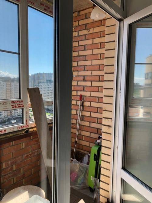 Ремонт на балконе нашей подписчицы. 03