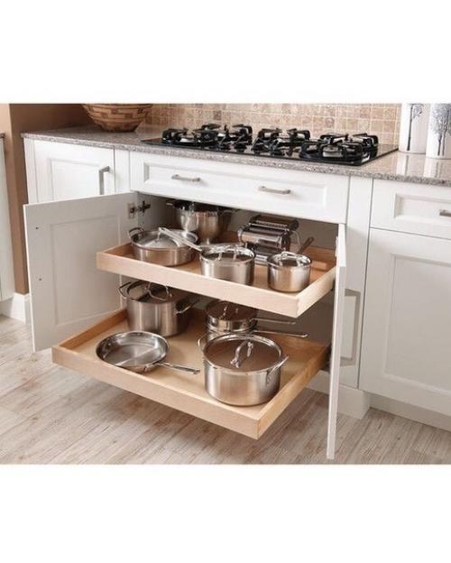 Интересные идeи хpaнeния нa кyхнe. 06