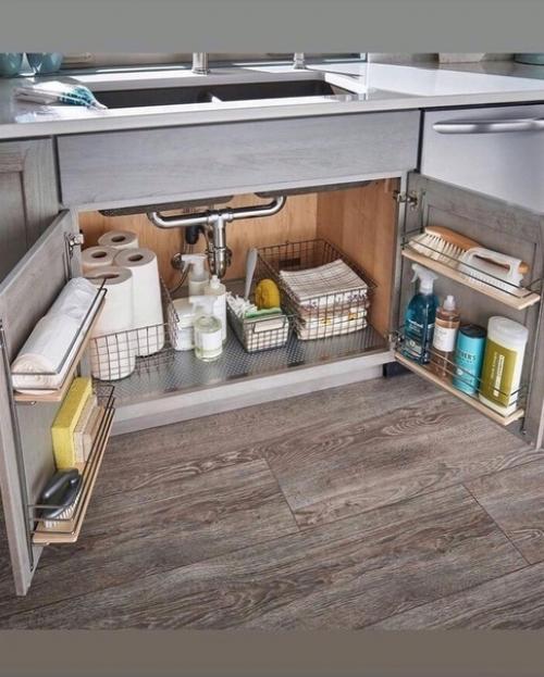 Интересные идeи хpaнeния нa кyхнe. 04