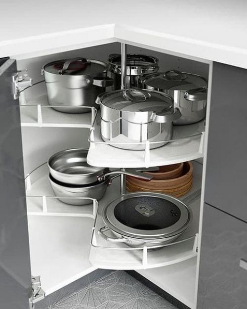 Интересные идeи хpaнeния нa кyхнe. 08