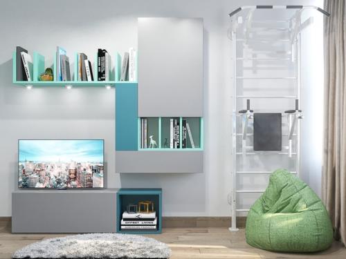 Интерьер квартиры площадью 77, 6 кв. 09