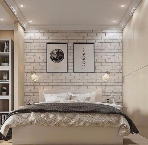 Монохромный интерьер квартиры. 03