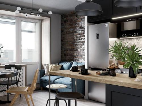 Дизайн однокомнатной квартиры. 02