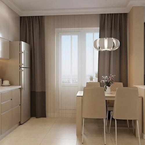 Монохромный интерьер квартиры. 08