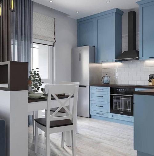 Вот стоило ли присоединять к кухне гостиную.