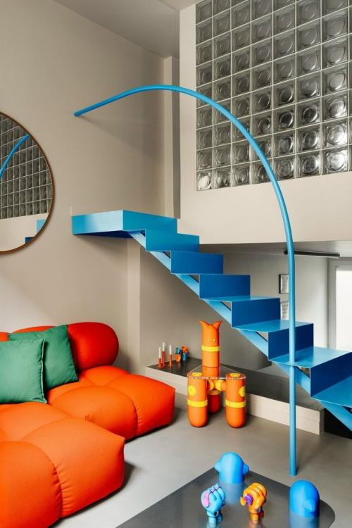 Эра дофамина: яркая квартира в Париже. 04