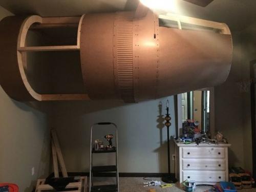 Вот это папа заморочился! 03