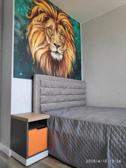 А мы такую комнату для сына сделали. 04