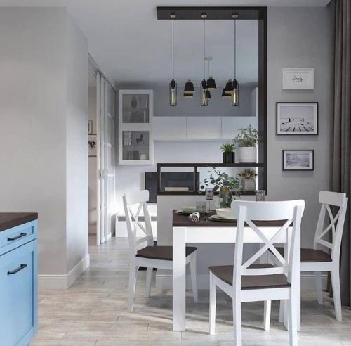 Вот стоило ли присоединять к кухне гостиную. 03