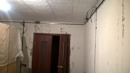 Ремонт в гостиной своими руками. 02