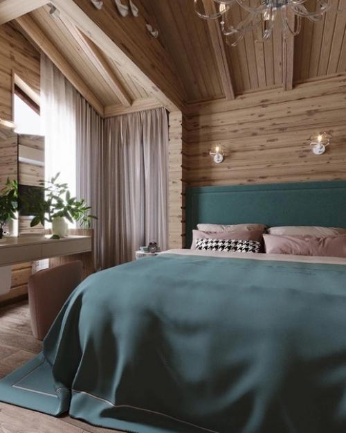 В том случае, если вам по душе загородные дома, то обратите внимание на интерьер этого замечательного домика. 06