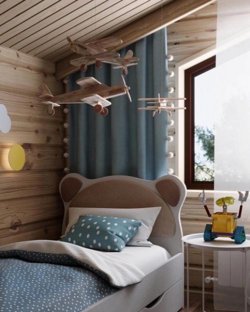 В том случае, если вам по душе загородные дома, то обратите внимание на интерьер этого замечательного домика. 04