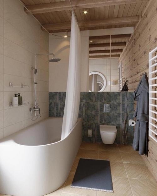 В том случае, если вам по душе загородные дома, то обратите внимание на интерьер этого замечательного домика. 08