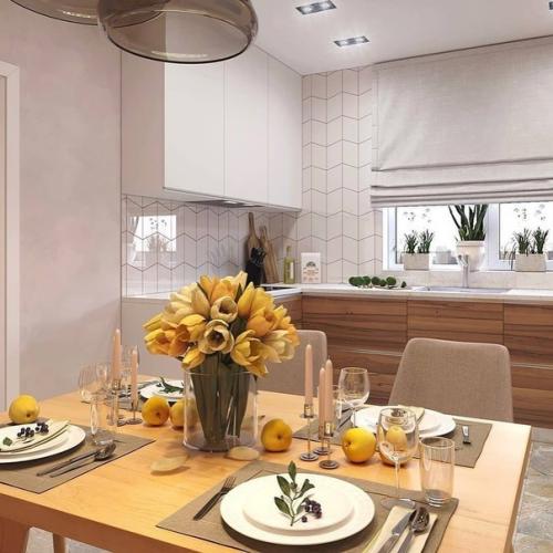 Тёплый и уютный интерьер квартиры. 04