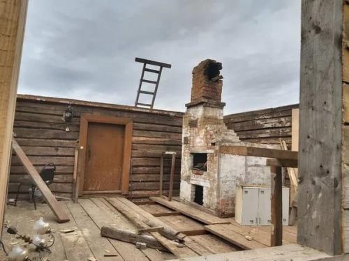 Реставрация старого дома, доставшегося от деда. 02