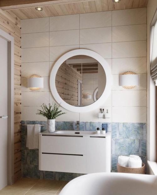 В том случае, если вам по душе загородные дома, то обратите внимание на интерьер этого замечательного домика. 07