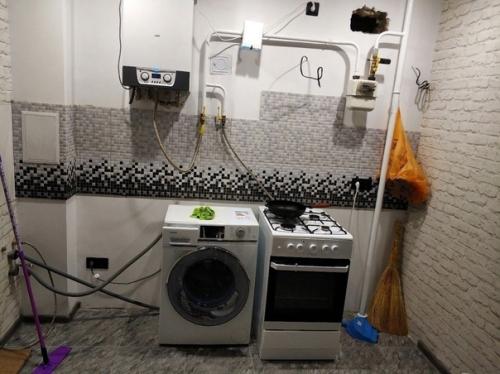 Процесс установки кухни. 01