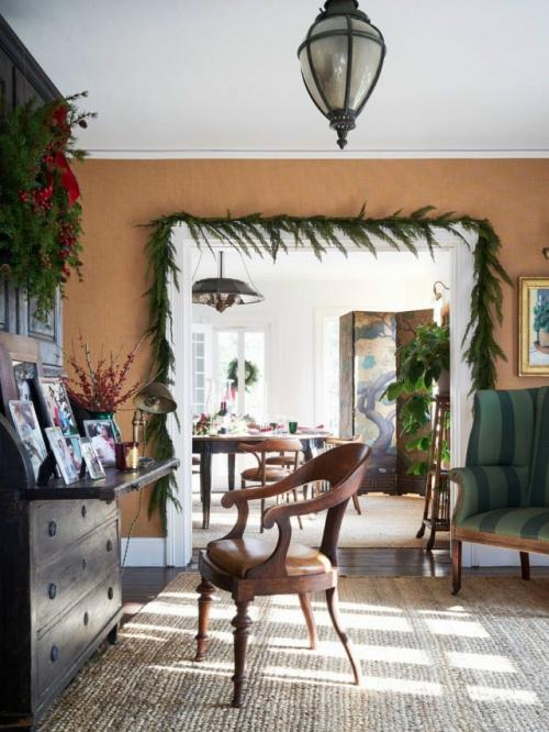 Как украсить коридор к новому году. 08