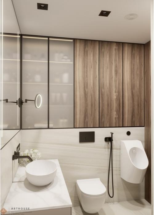 Как вам такой вариант оформления ванной комнаты? 02