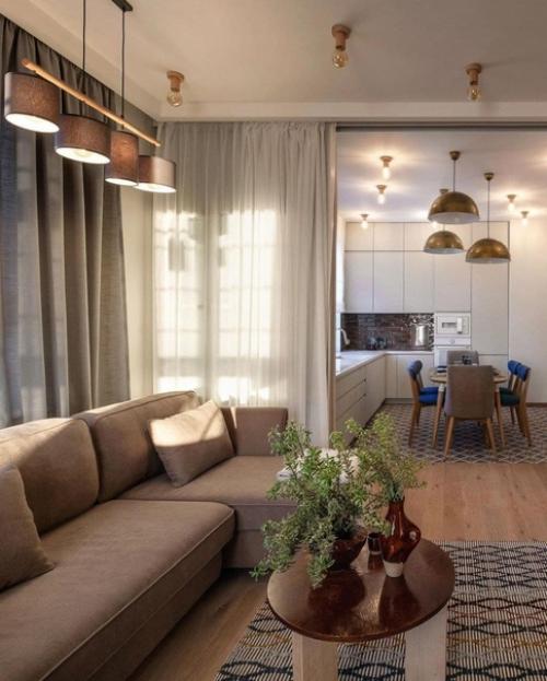 Кухня и гостиная. 08