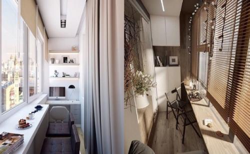 Балкон - пространство для воплощения ваших идей. 02