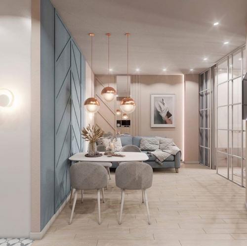 Круто, когда дизайн всей квартиры выполнен в одном стиле, одной цветовой гамме. 04