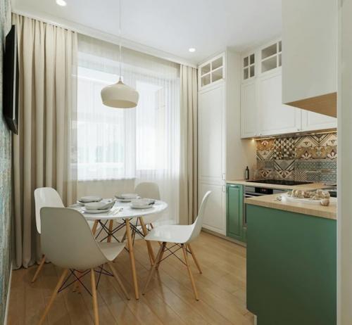 Дизайн - проект однокомнатной квартиры + плаировка. 01