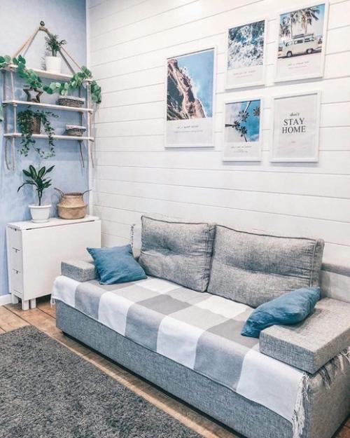 Какой уютный, ламповый дизайн небольшой квартиры. 06