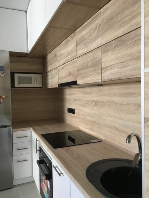 Дизайн кухни сами продумывали с женой. 01