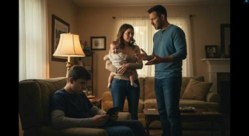 После смерти мужа я одна с сыном осталась.  