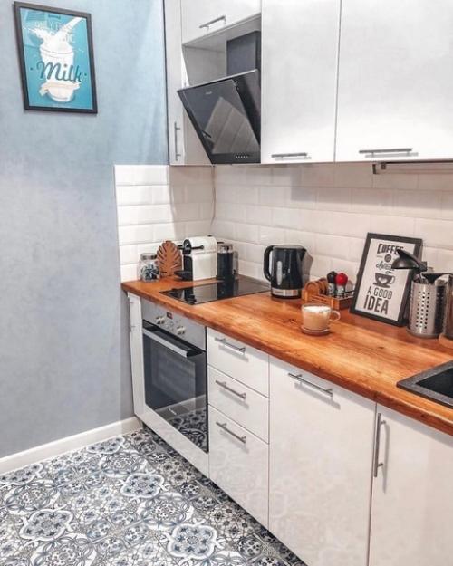 Какой уютный, ламповый дизайн небольшой квартиры. 02