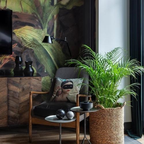 Двухуровневая квартира в стиле лофт, площадь 31 кв. 08