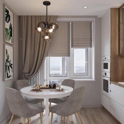 Красивое, приятное цветовое решение для интерьера квартиры. 01