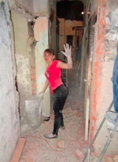 Вот такой ремонт сделала себе подписчица.