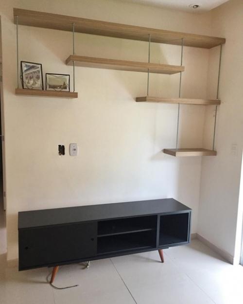 Как обустроить стену с телевизором. 02