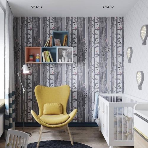 Красивое, приятное цветовое решение для интерьера квартиры. 03