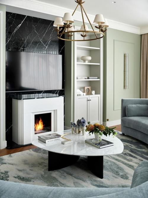 Квартира в Москве, где классика встречается с современностью. 01