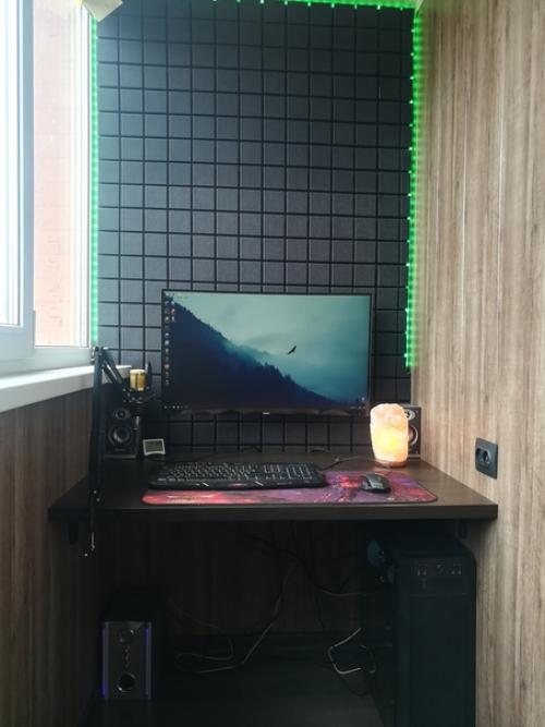 Муж своими руками лоджию в панельном доме сделал. 06