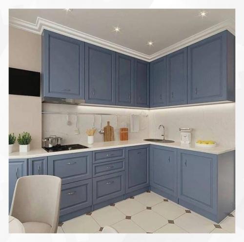 Как хорошо смотрится кухня с эркером.